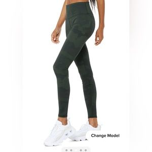 Alo high waist camp vapor leggings